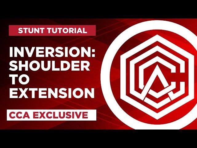 Cheerleading Stunt Tutorial: Inversion - Shoulder To Extension