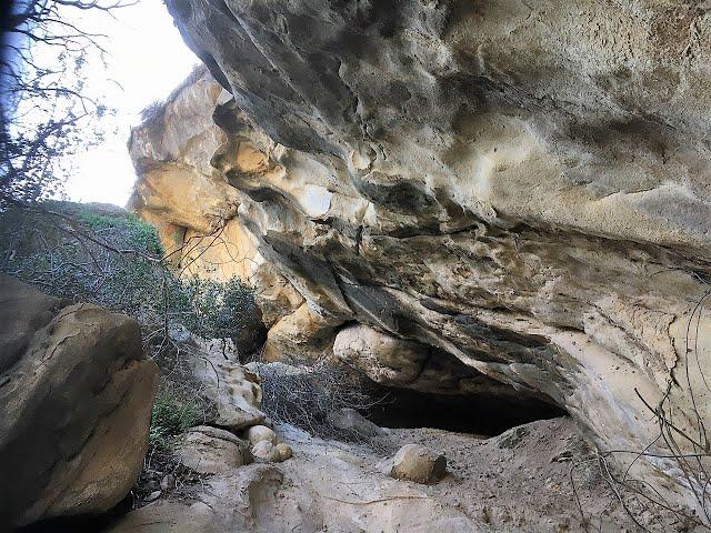 Ancient Habitation Shelter, Arroyo Seco, Monterey County, California