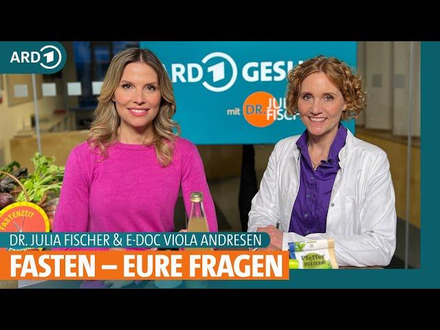 Abnehmen mit Fasten: Mit Intervallfasten zum gesunden Gewicht | Dr. Julia Fischer | ARD Gesund