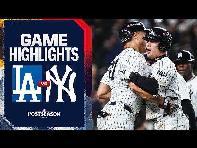 Dodgers vs. Yankees World Series Game 4 Highlights (10/29/24) | MLB Highlights