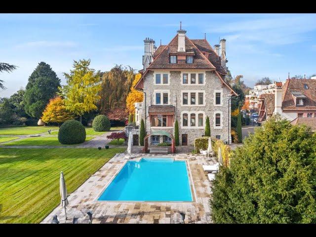 Spectacular Mansion in Pully, Vaud, Switzerland | Sotheby's International Realty