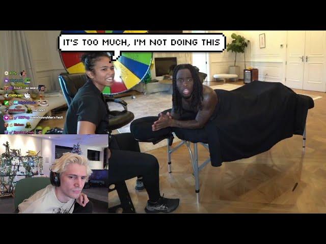 xQc Reacts to Kai Cenat's Message Therapist Ending Session after Uncomfortable Sexualizing Comments