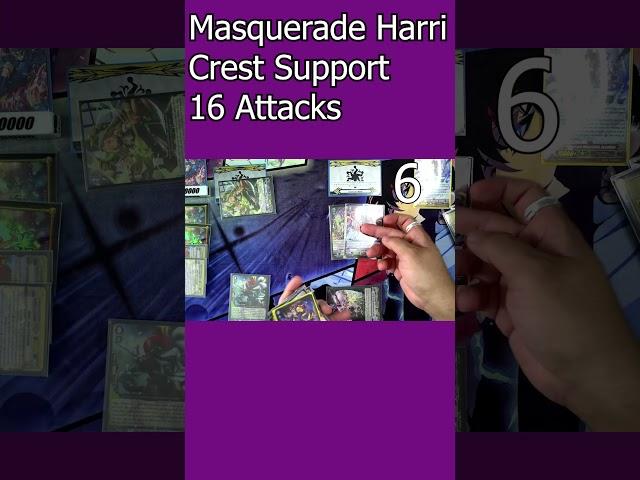 Masquerade Harri 16 Attacks | Harri Crest Premium Format