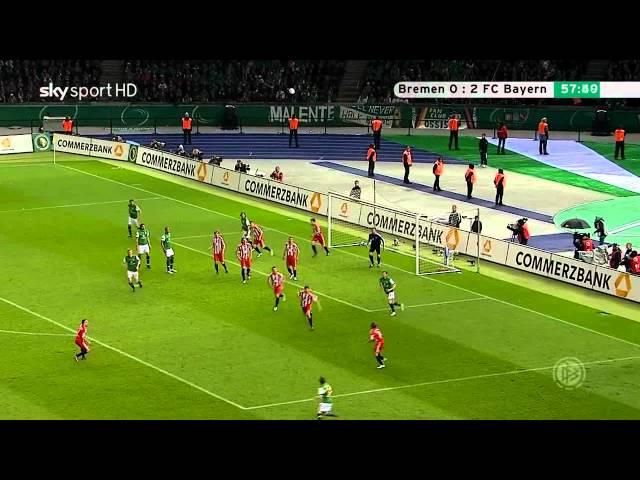 Mesut Özil vs Bayern Munchen (DFB Pokalfinale) 09-10 HD 720p by Hristow