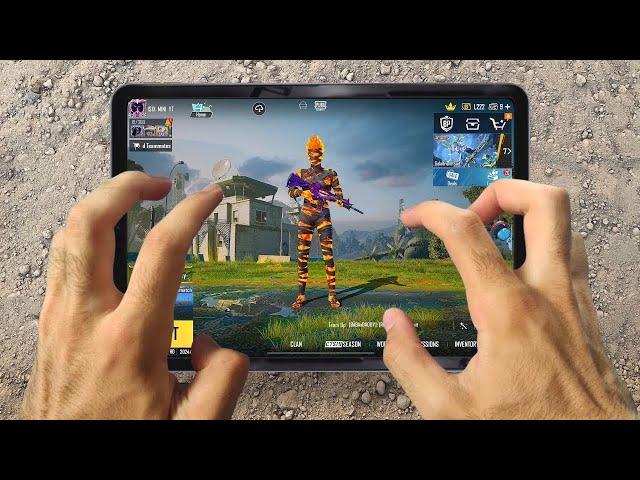 IPAD MINI 7 HANDCAM ️ 4 FINGERS CLAW + GYRO  PUBG TEST/ GAMEPLAY/ BEST SENSITIVITY FHD+60FPS
