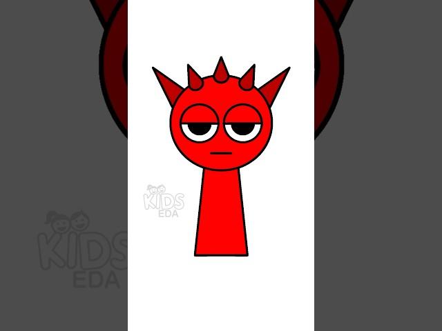 How To Draw Raddy from Incredibox Sprunki #sprunki #sprunkiincredibox #sprunkimod #drawing