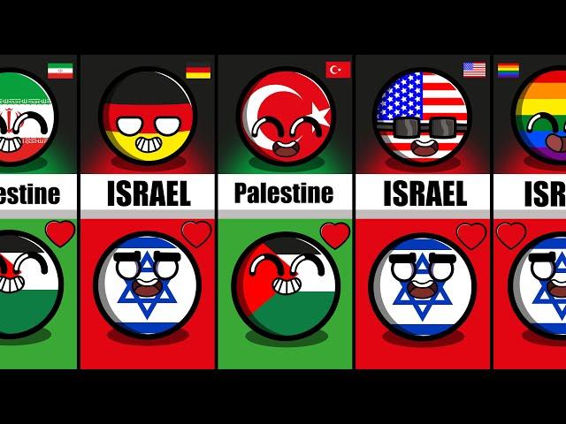 Countryballs Choices: Palestine VS Israel