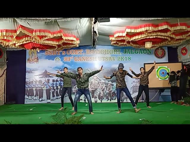 Tribute to ARMYArmy luv| SSBT COET | Ganesh fest 2k18 |