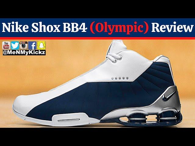 Nike Shox BB4 "Olympic" Review On Foot · Vince Carter's First Nike Signature Shoe · AT7843 100