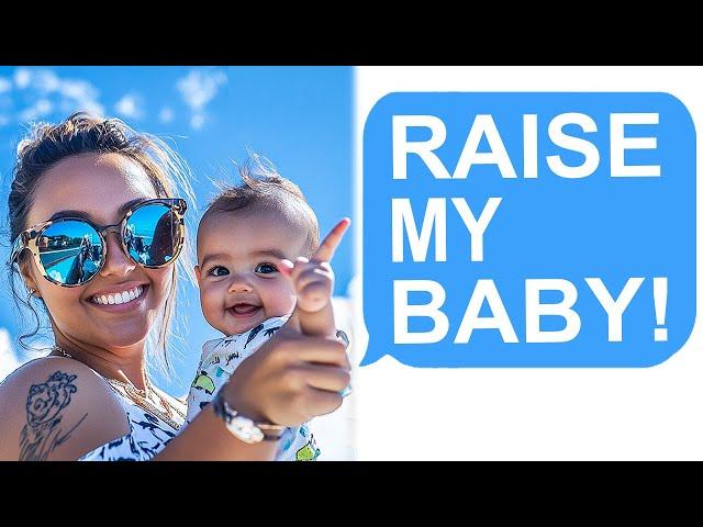 Karen Demands I Raise Her Baby... BIG Mistake! | Reddit Stories