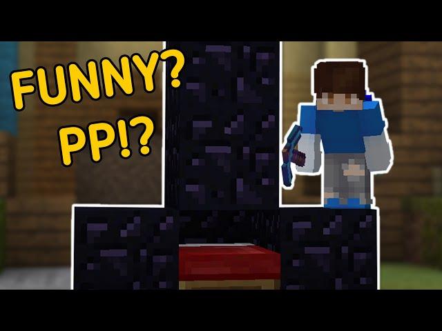 We Made Minecraft Bedwars SO FUNNY!