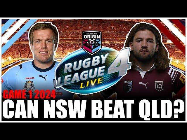 Can the New South Wales Blues Beat the Queensland Maroons in Origin 1? | Rugby League Live 4