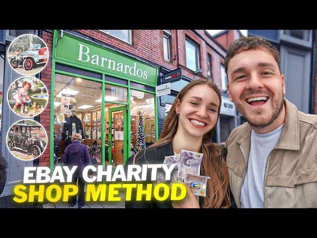 Reselling charity shop items on eBay (side hustle 2023)