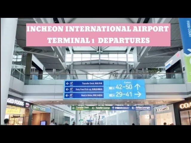 Departure from Incheon International Airport Terminal 1 - Walking tour