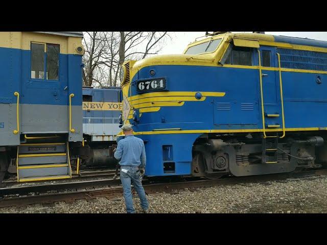 Cab ride in a Alco FPA-4 on the New York and lake Erie railroad.