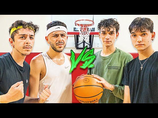 FaZe Rug & Brawadis VS The Dobre Twins! ($50,000 Basketball 2v2)