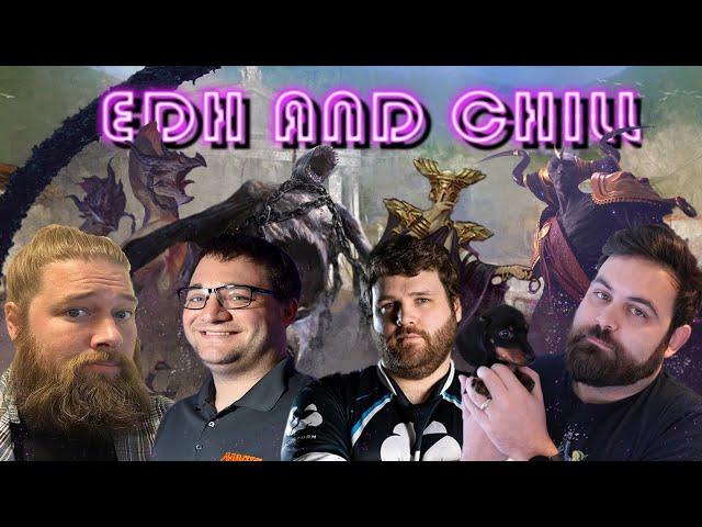 EDH and Chill - Polukranos vs Erebos vs Atris vs Kroxa - Theros Beyond Death MTG Commander Gameplay