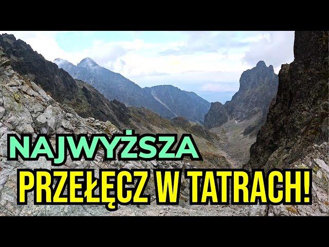 LODOWA PRZEŁĘCZ (2376m) - Wejście od Łysej Polany przez Tatrzańską Jaworzynkę zielonym szlakiem!