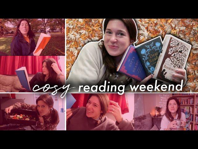 Cosy reading weekend  feat. three books about books | Drinking By My Shelf