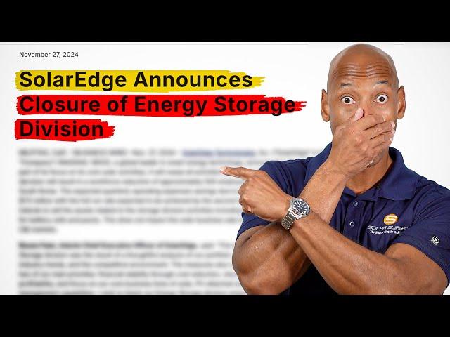 SolarEdge Quits Energy Storage Business