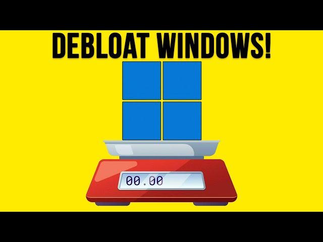 Debloat your Windows Installation for Free using Bloatbox