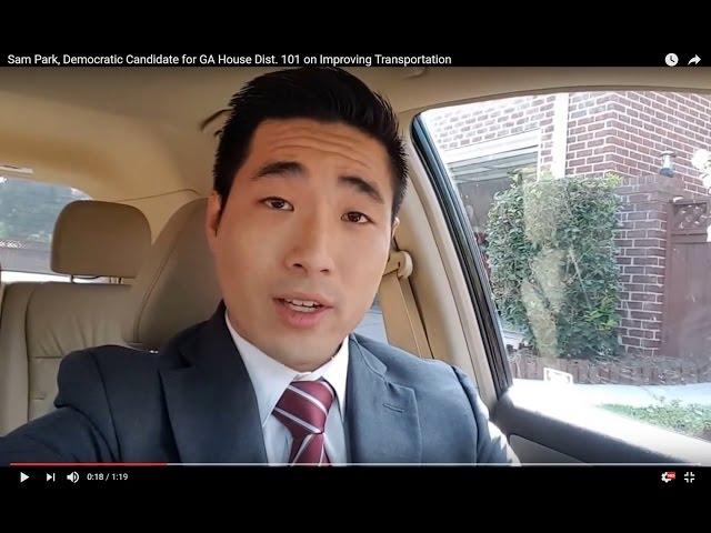 Sam Park, Democratic Candidate for GA House Dist. 101 on Improving Transportation