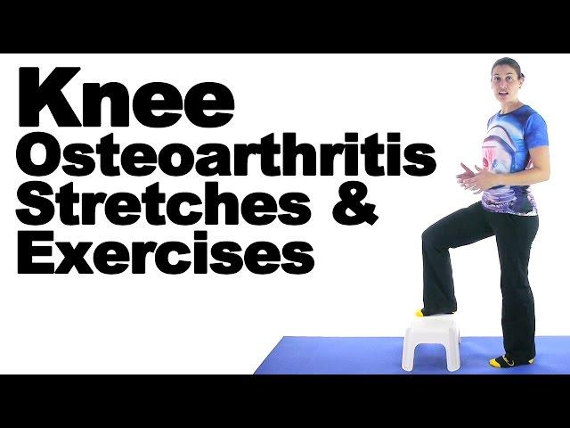 Knee Osteoarthritis (OA) Stretches & Exercises -  Ask Doctor Jo