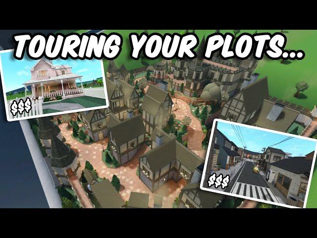 TOURING ALL YOUR PLOTS in BLOXBURG