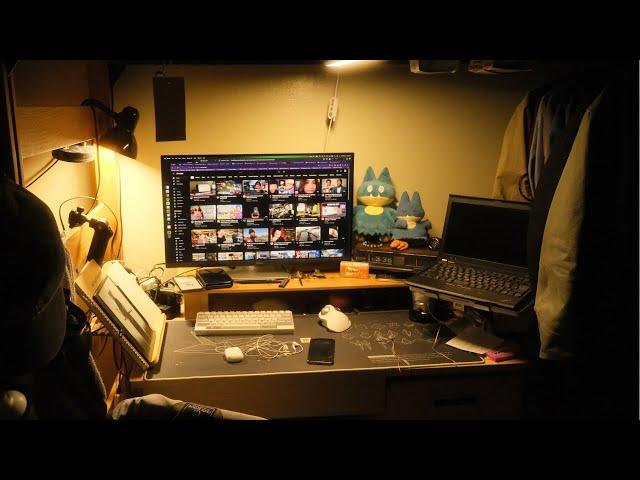 an engineers desk setup tour 2024 + dorm renovation