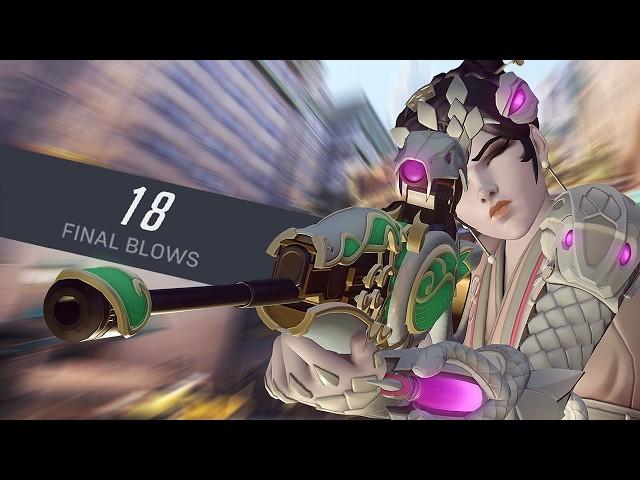 "I can not hit this widow" - Overwatch 2 Widowmaker Gameplay