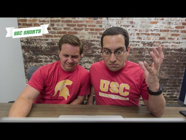 SEC Shorts -  USC video team struggles with post game hype video