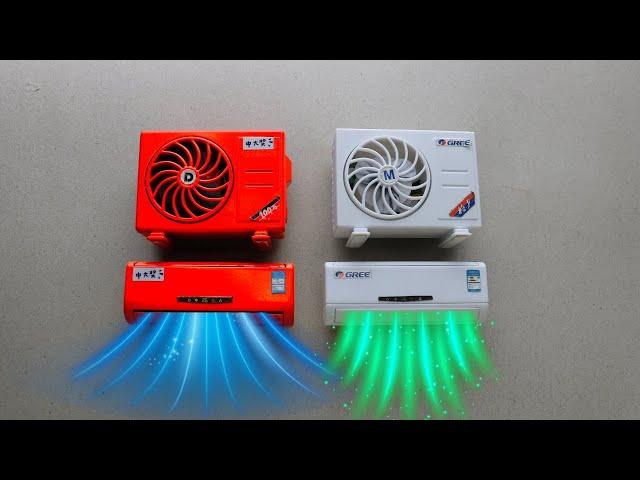 Best Top 2 Miniature Air Conditioner Unboxing & Test Video || Best Gadgets Solar AC