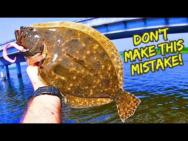 The #1 Rule for FLOUNDER FISHING that will *GUARANTEE* more flounder (fluke) EVERYTIME!