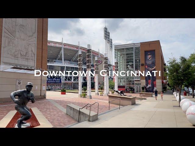 WALKING: Cincinnati, Ohio- Downtown