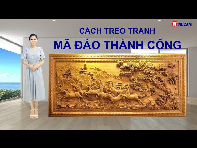 Cách treo tranh Mã Đáo Thành Công hợp phong thuỷ