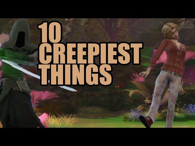 TOP 10 CREEPIEST THINGS IN THE SIMS 4