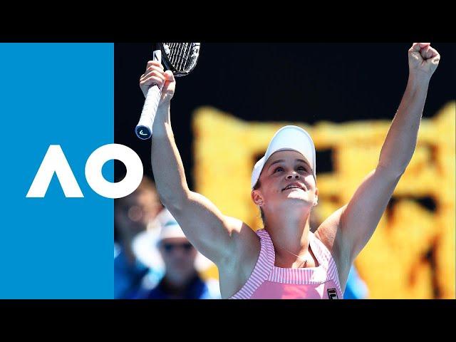 Ash Barty v Maria Sharapova match highlights (4R) | Australian Open 2019