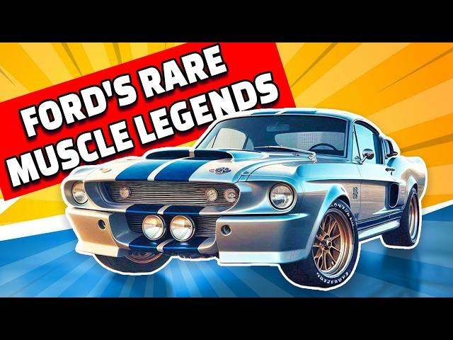 Ford's Rare Muscle Legends [ Ford’s Muscle Car Icons] #cars4indie #musclecars