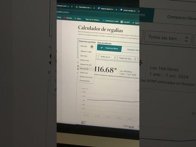 Gané + $100k en #amazonkdp vendiendo libros