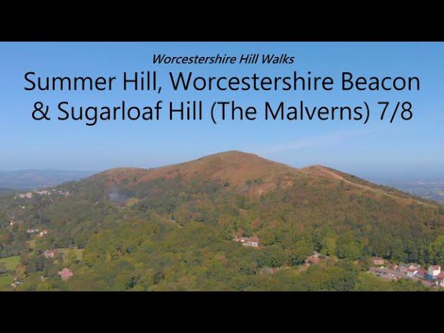 Worcestershire Beacon + Summer Hill & Sugarloaf Hill  (Malvern Hills)  - Worcestershire Hill Walks