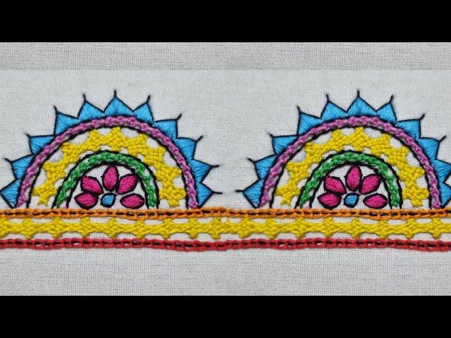 645-Tradional embroidery design (Hindi/Urdu/English)