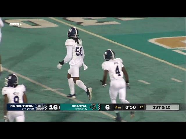 Georgia Southern vs. Coastal Carolina Highlights (11/23/24)