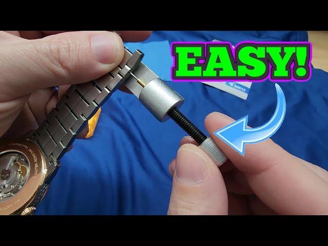 How To Use A Link Removal Tool To Resize Your Watch!