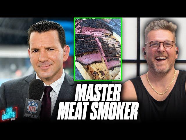 NFL Insider Ian Rapoport Smokes The Best Meat In Town & We Didn't Know It | Pat McAfee Reacts