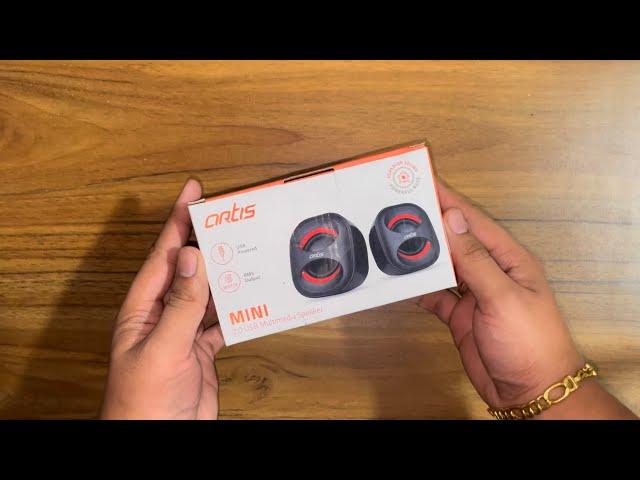 Artis Mini 2.0 USB Multimedia Speakers Under ₹500 - 4K Unboxing & Review: Are They Any Good?