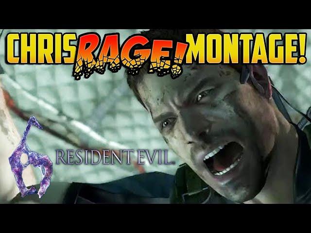 ONE BAD RESI GAME! Resident Evil 6 Chris Rage Montage!