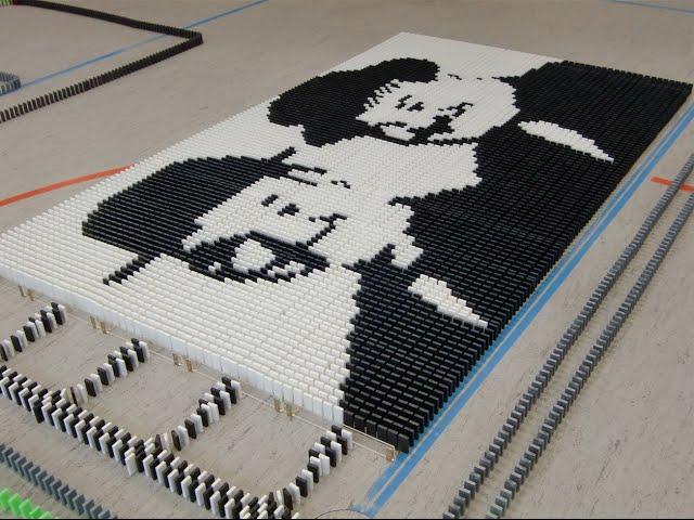 50,000 Dominoes - Dominoes Making TV - TV Shows and TV Classics