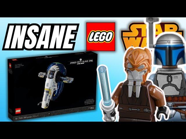 These 2025 LEGO Star Wars Rumors are INCREDIBLE.. (UCS JANGO FETT SLAVE I + MORE!