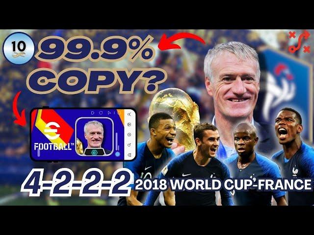 I Cloned DESCHAMPS' 2018 FRANCE Tactics in eFootball | Reliving the Glory Ep.13