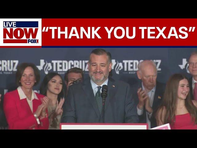 Texas Senate: Ted Cruz speaks to supporters